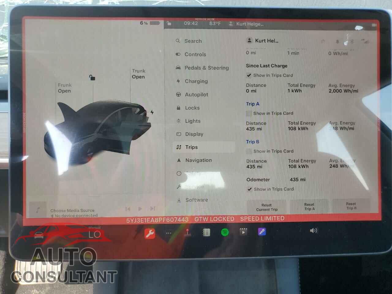 TESLA MODEL 3 2023 - 5YJ3E1EA8PF607443