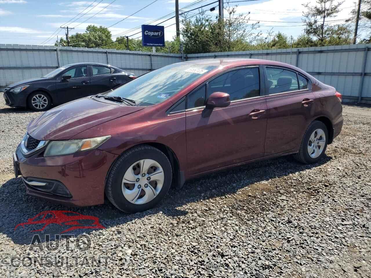 HONDA CIVIC 2013 - 19XFB2F5XDE068726