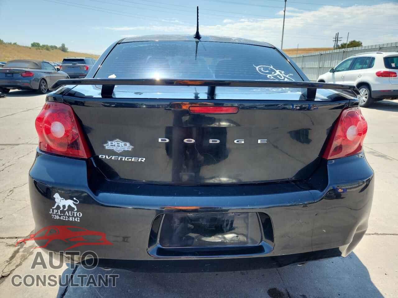 DODGE AVENGER 2013 - 1C3CDZAG0DN583586