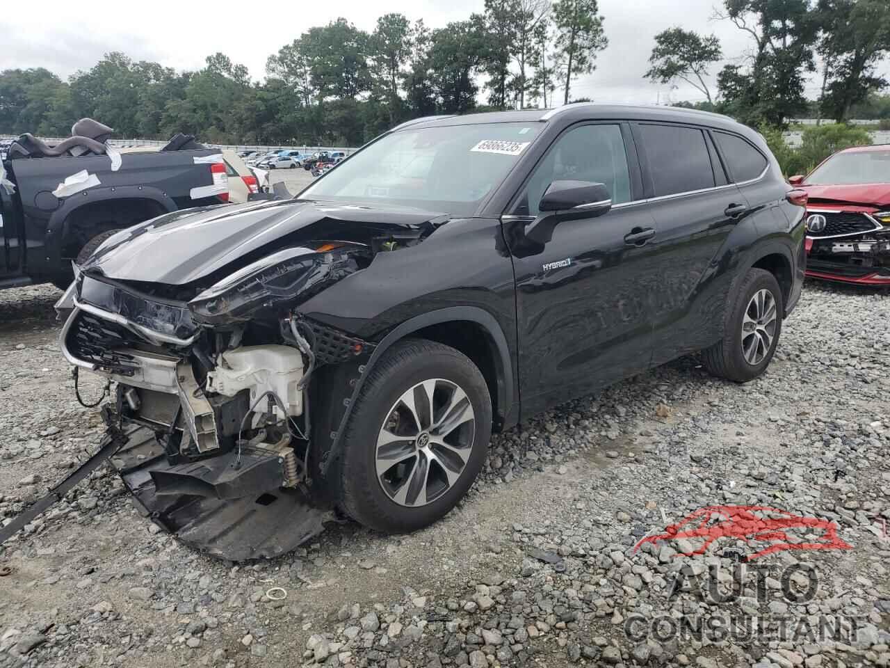 TOYOTA HIGHLANDER 2021 - 5TDGARAH9MS012316