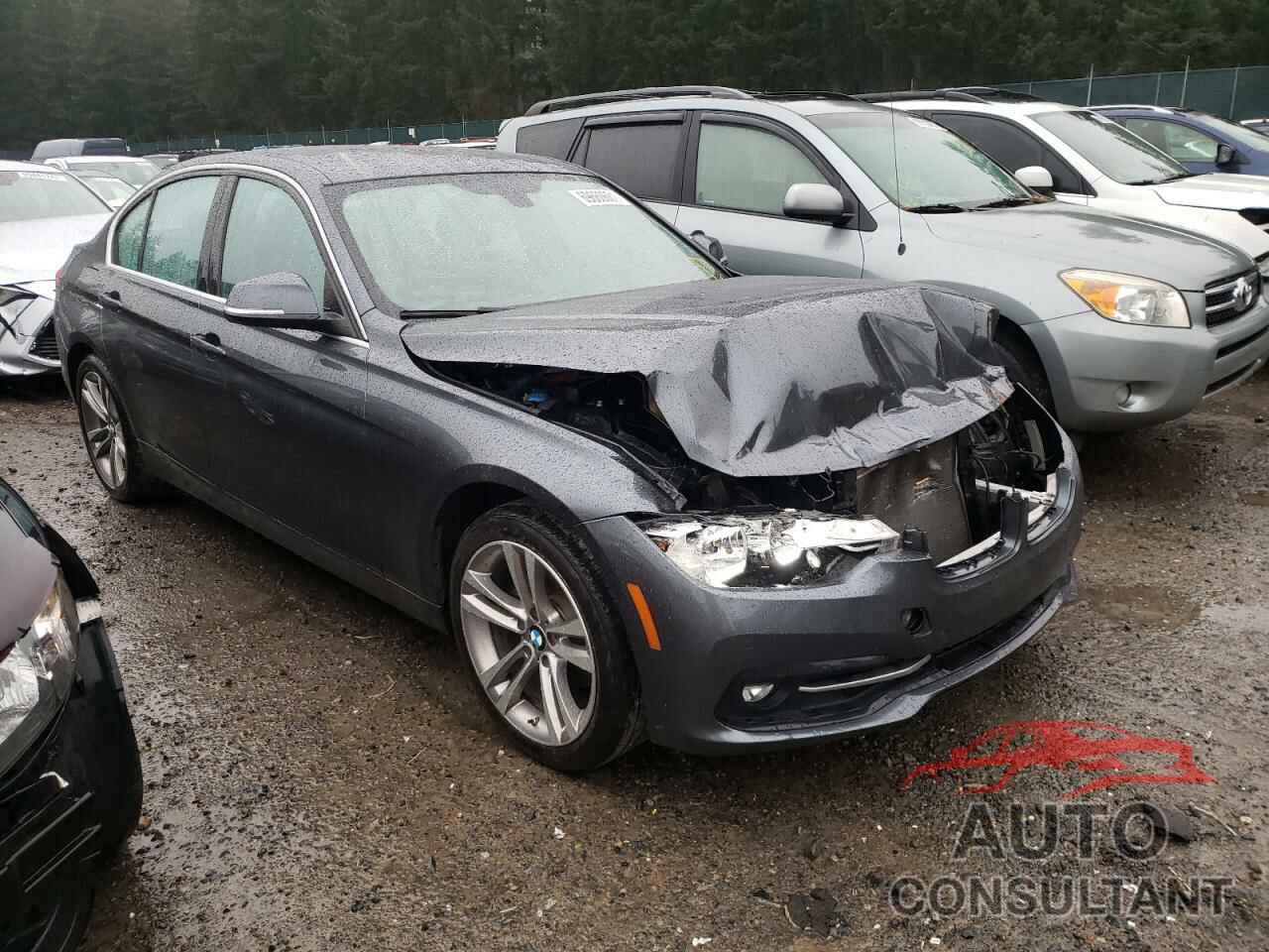 BMW 3 SERIES 2017 - WBA8B9G53HNU09916