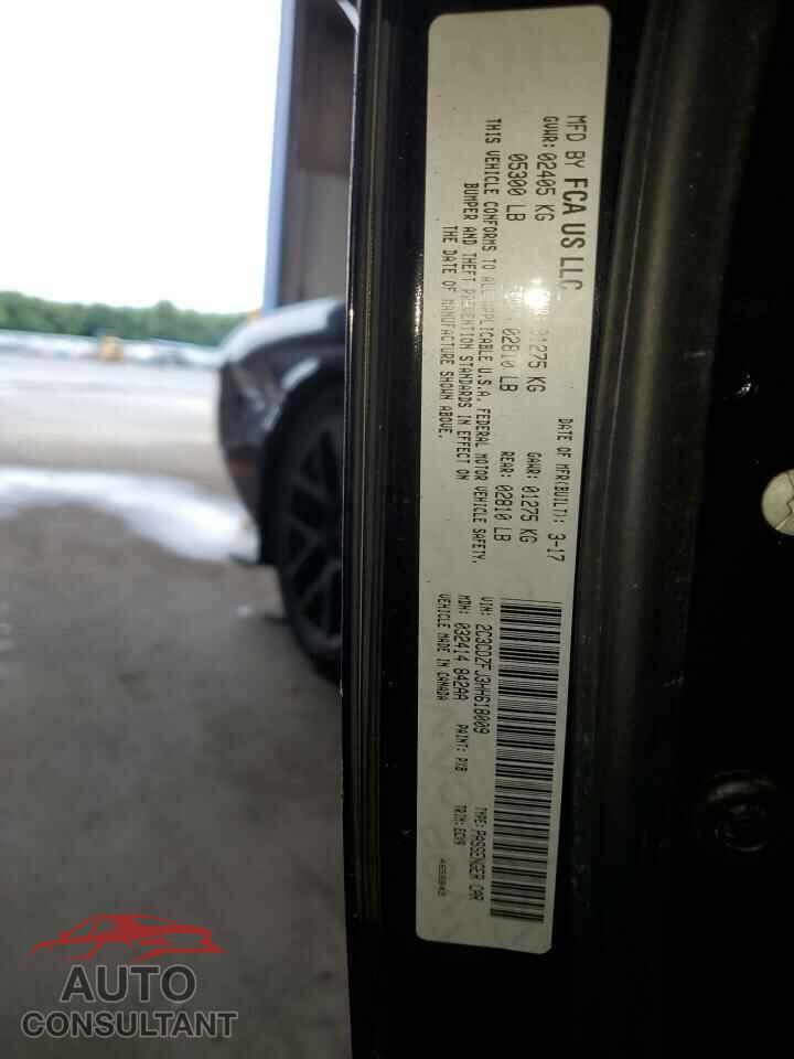 DODGE CHALLENGER 2017 - 2C3CDZFJ3HH618009