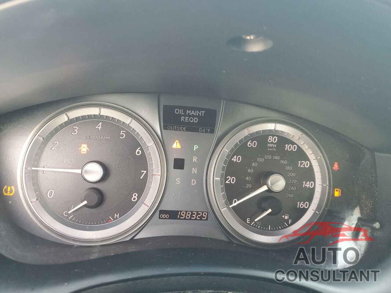 LEXUS ES350 2009 - JTHBJ46G492329236