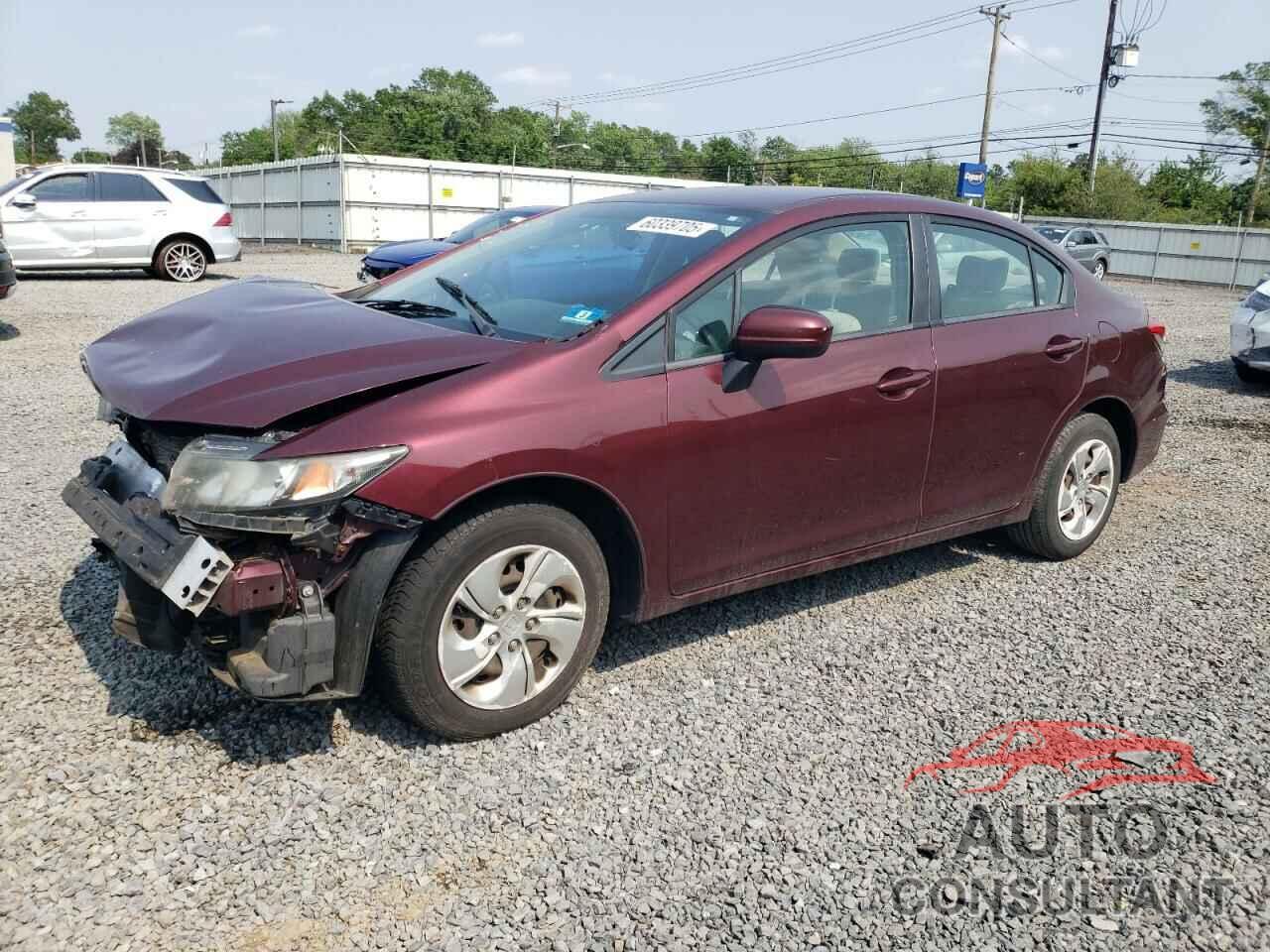 HONDA CIVIC 2014 - 19XFB2F58EE219709