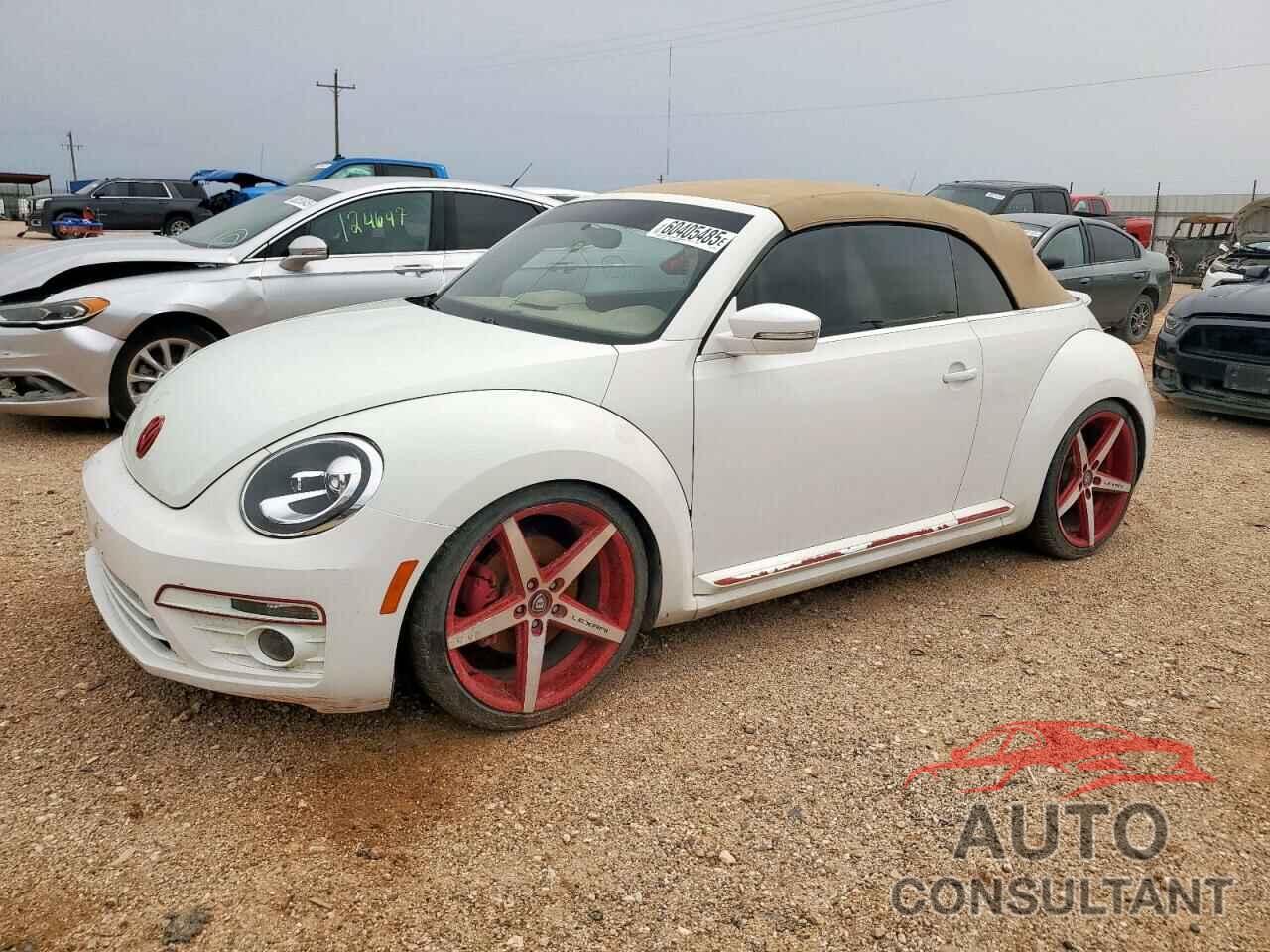 VOLKSWAGEN BEETLE 2013 - 3VW7S7AT5DM829334