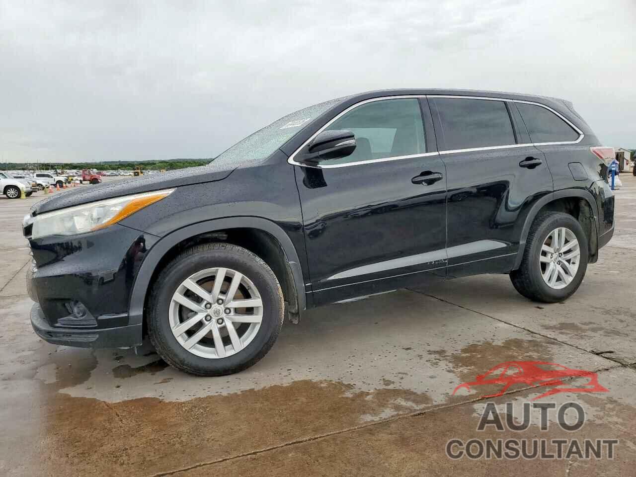 TOYOTA HIGHLANDER 2015 - 5TDBKRFHXFS159411