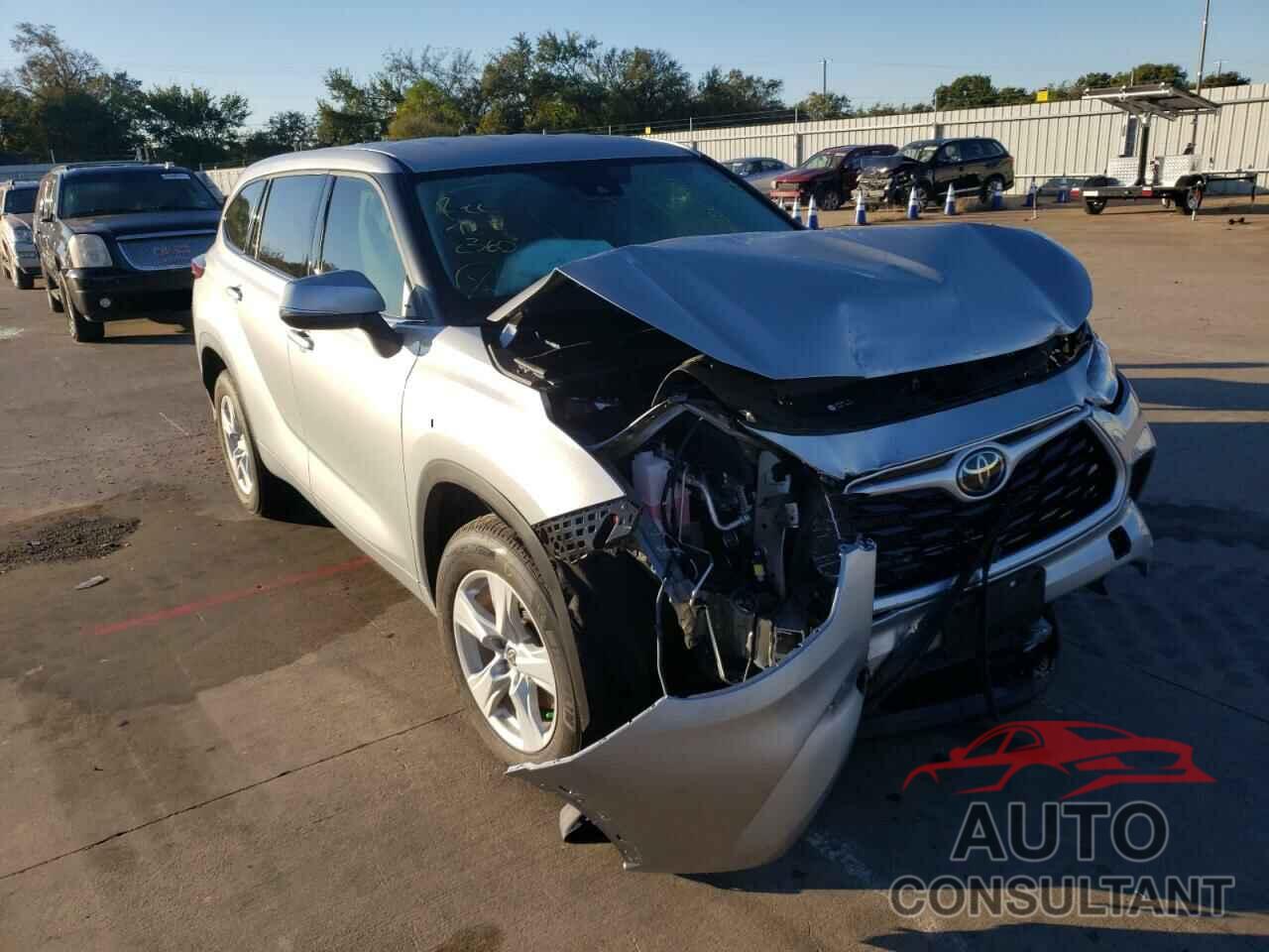 TOYOTA HIGHLANDER 2021 - 5TDCZRAHXMS073097