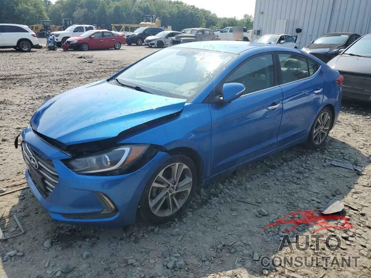 HYUNDAI ELANTRA 2017 - 5NPD84LFXHH074610