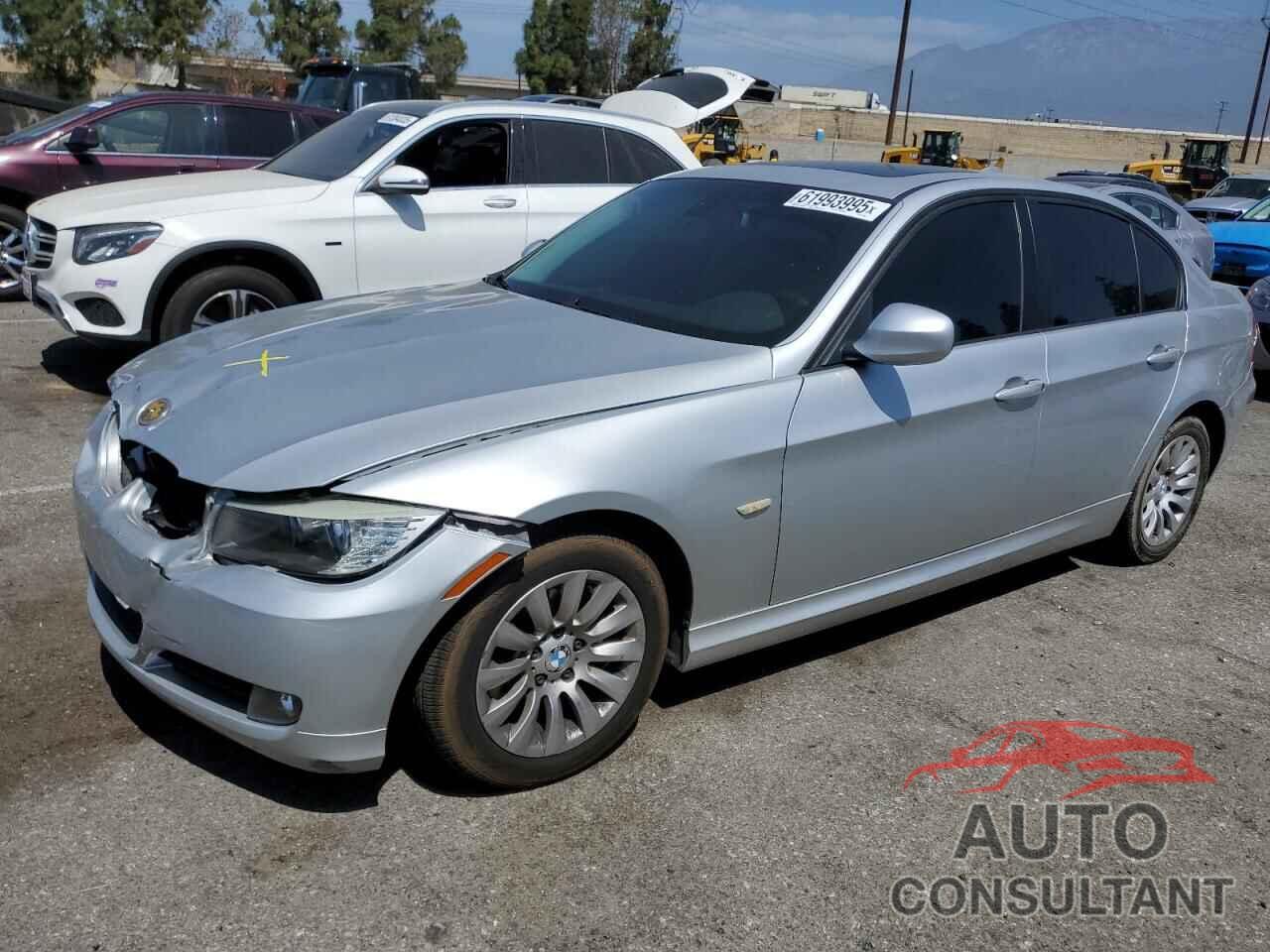 BMW 3 SERIES 2009 - WBAPH57549NM32206