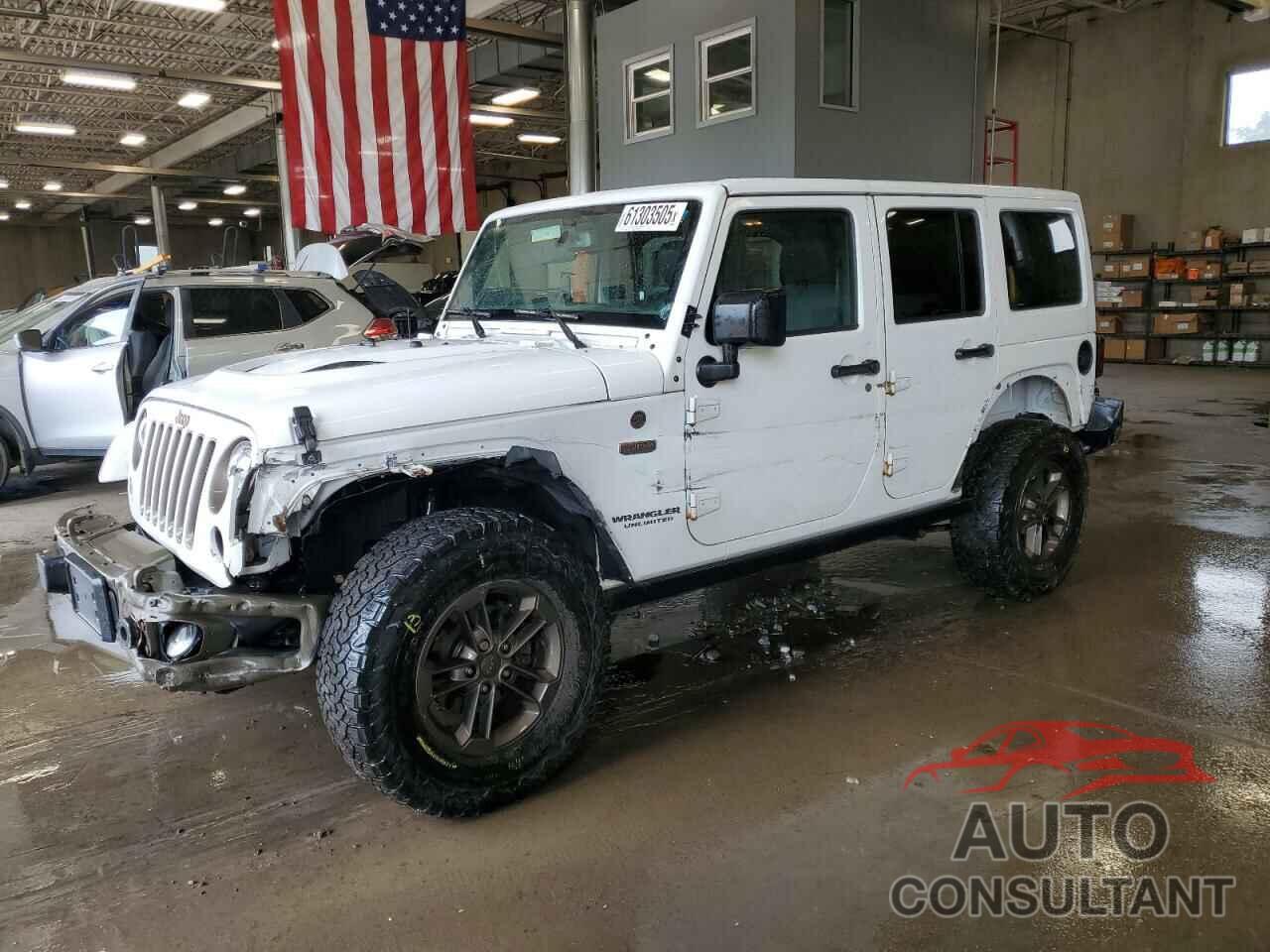 JEEP WRANGLER 2017 - 1C4BJWEG9HL532582