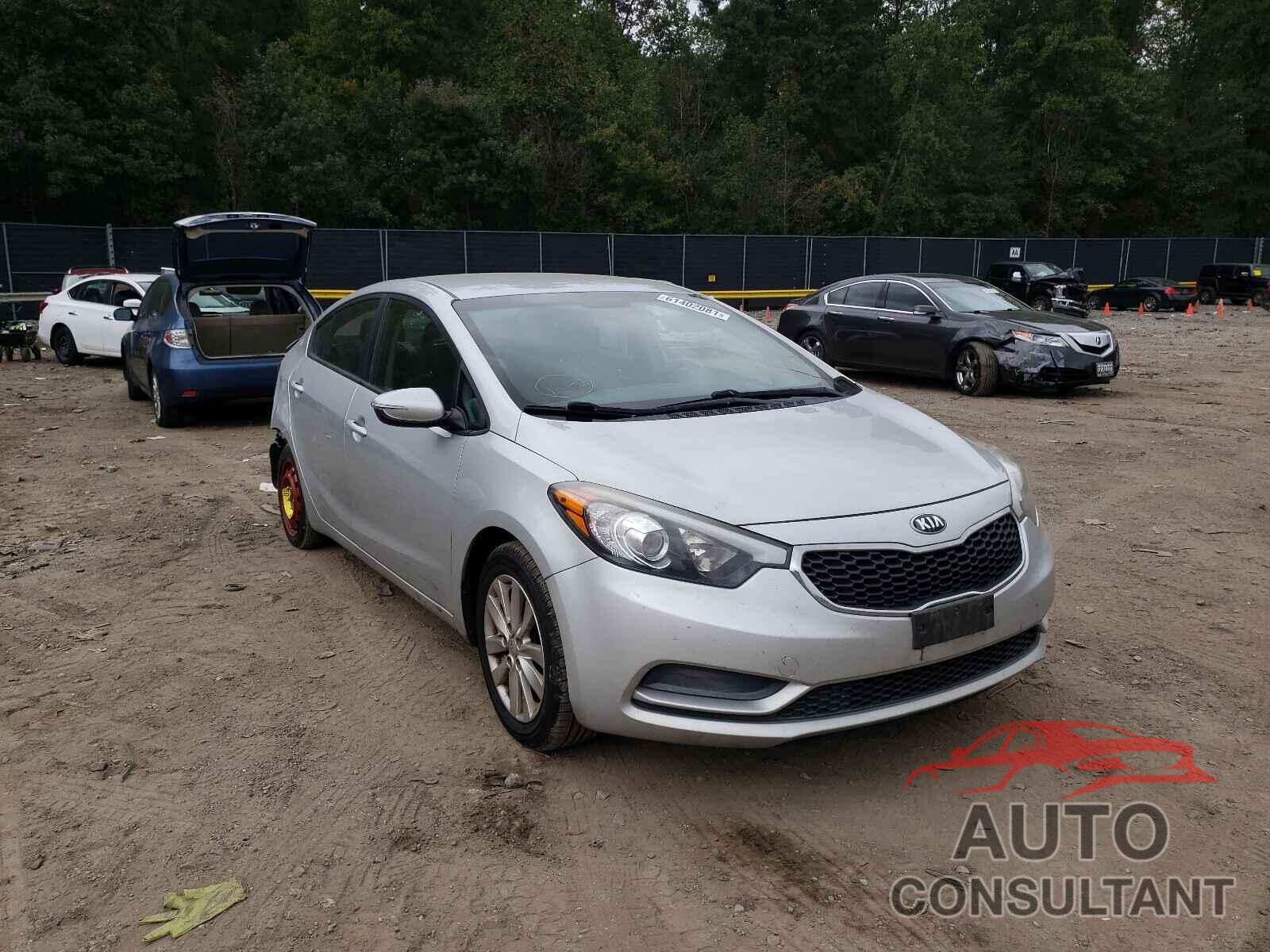 KIA FORTE 2016 - KNAFX4A62G5460786