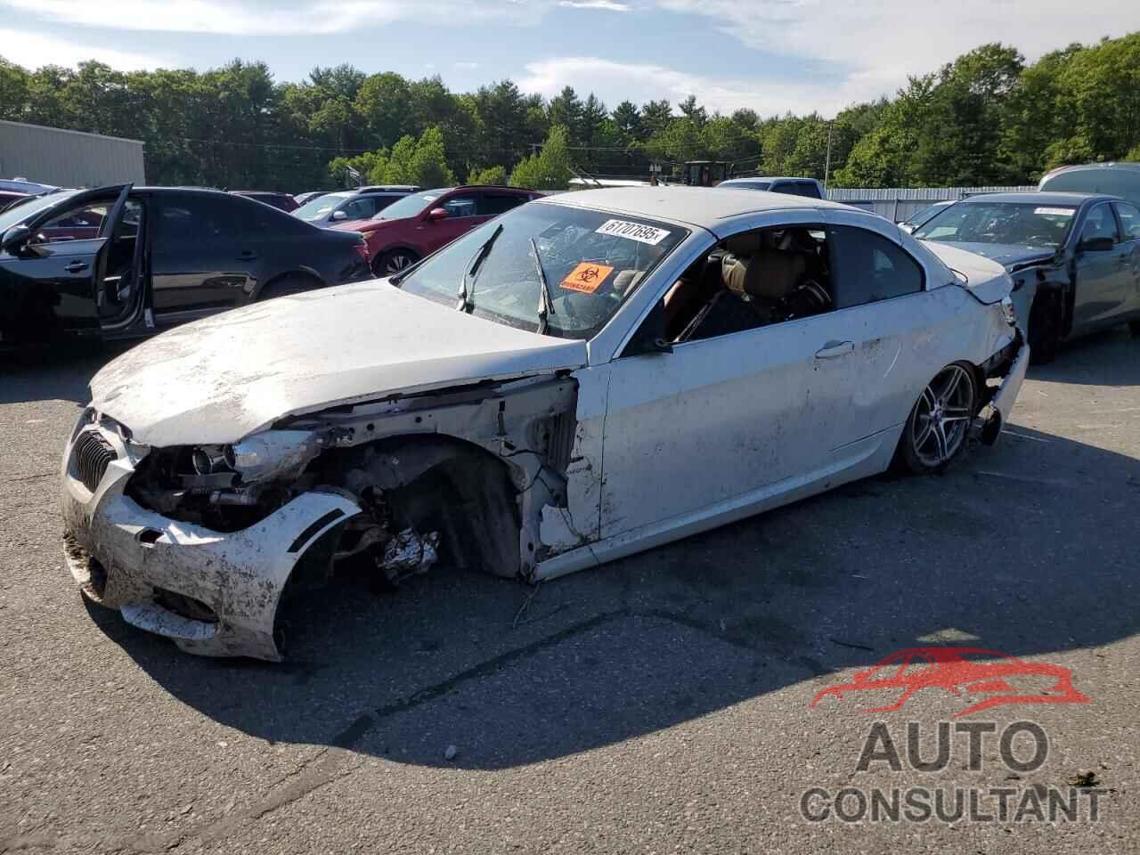 BMW 3 SERIES 2012 - WBADX1C50CE825440