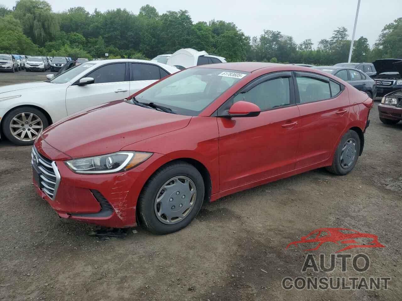 HYUNDAI ELANTRA 2017 - KMHD74LF3HU070371