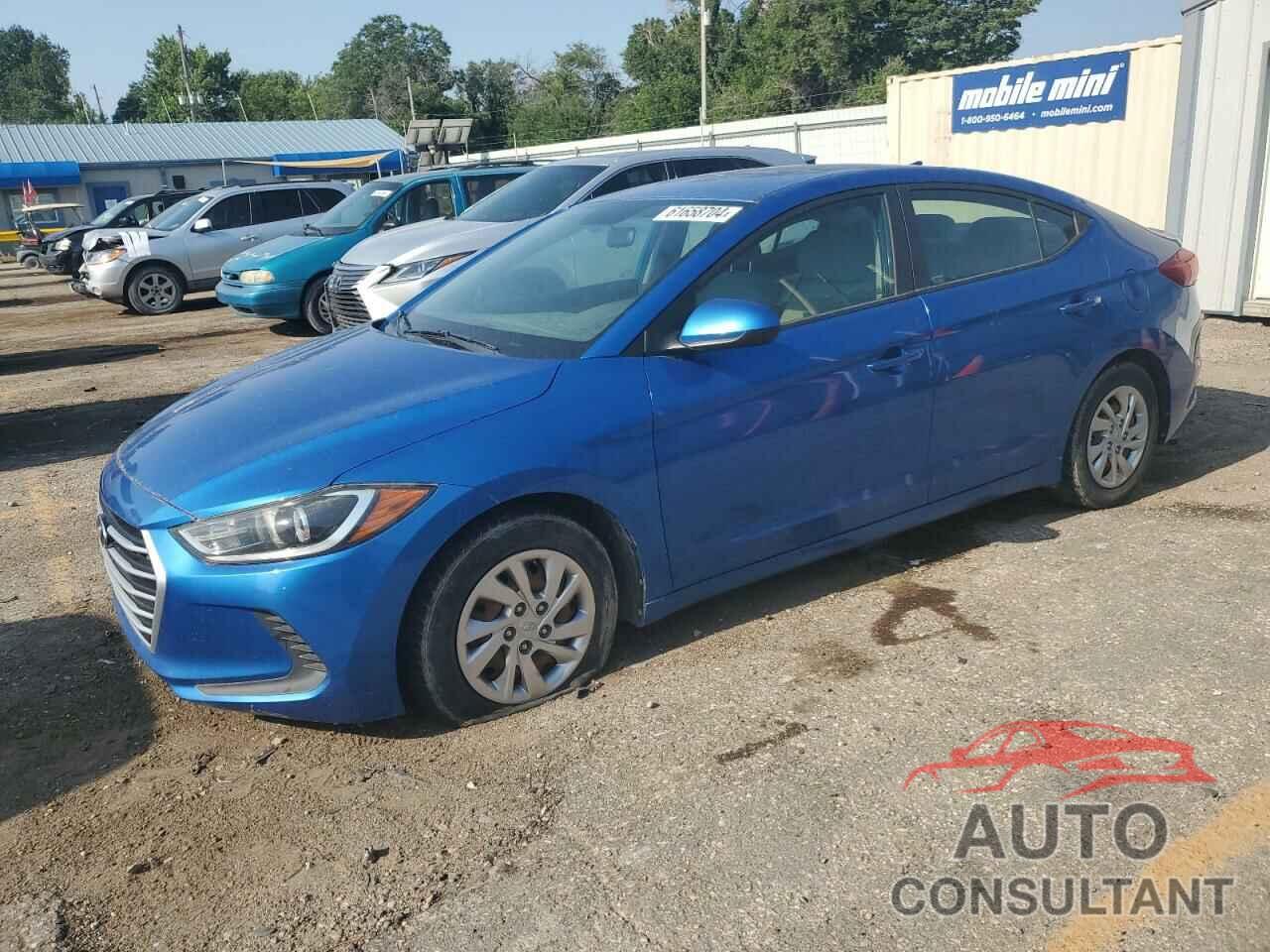 HYUNDAI ELANTRA 2017 - KMHD74LF5HU073899