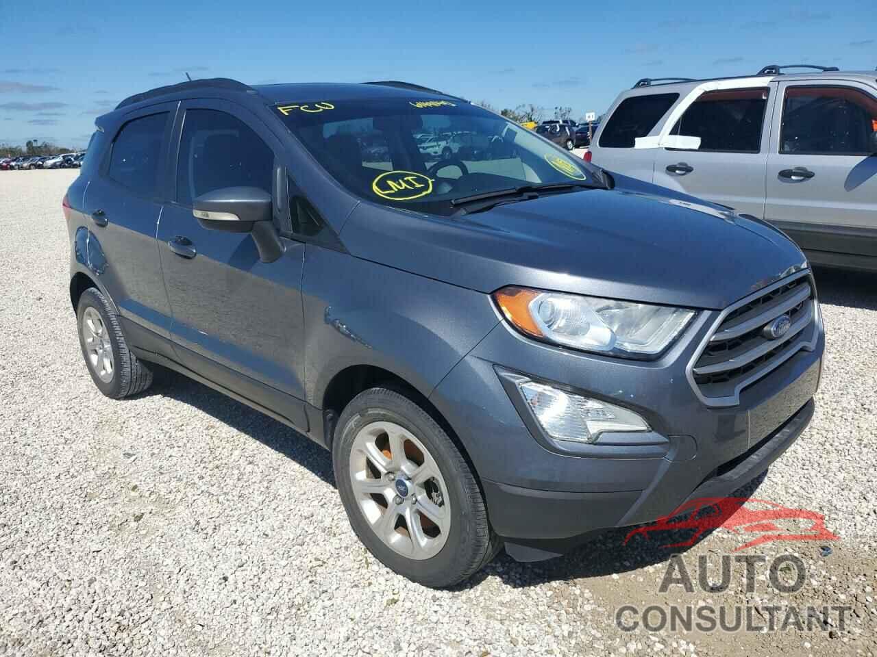 FORD ECOSPORT 2018 - MAJ6P1ULXJC247967