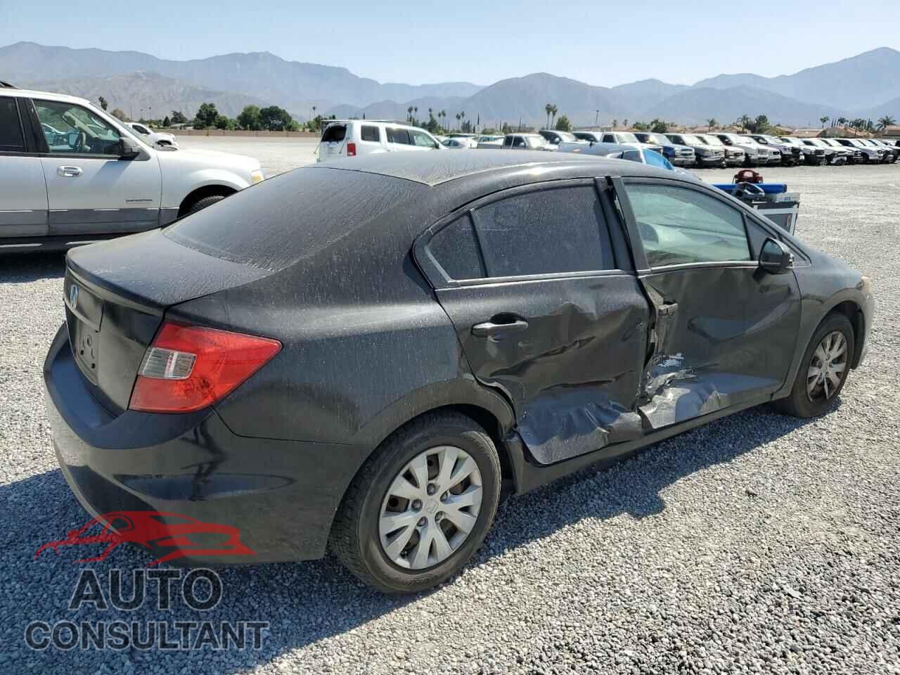 HONDA CIVIC 2012 - 2HGFB2F52CH554077