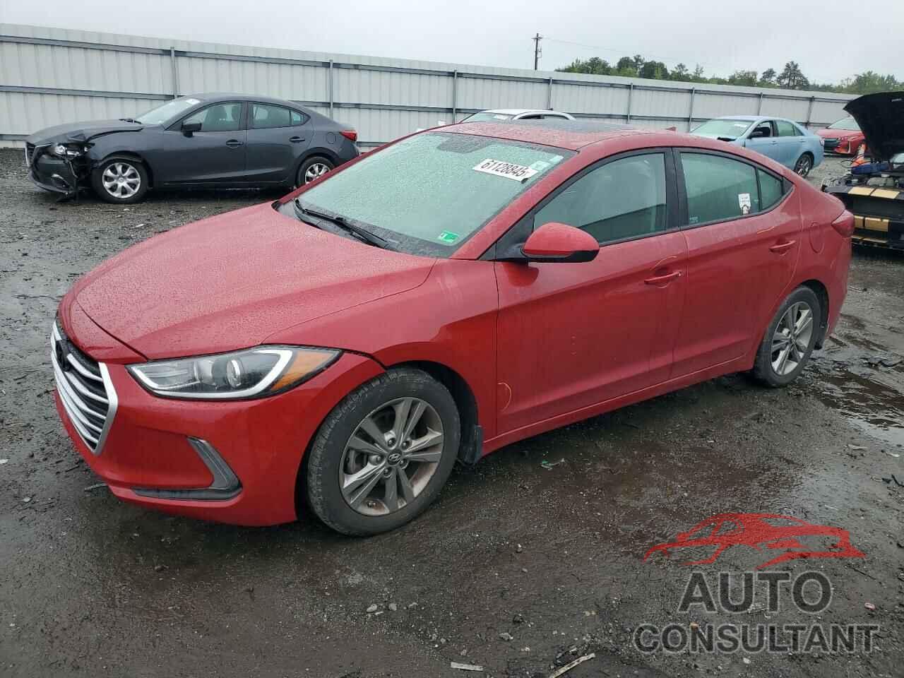 HYUNDAI ELANTRA 2018 - KMHD84LF8JU600403