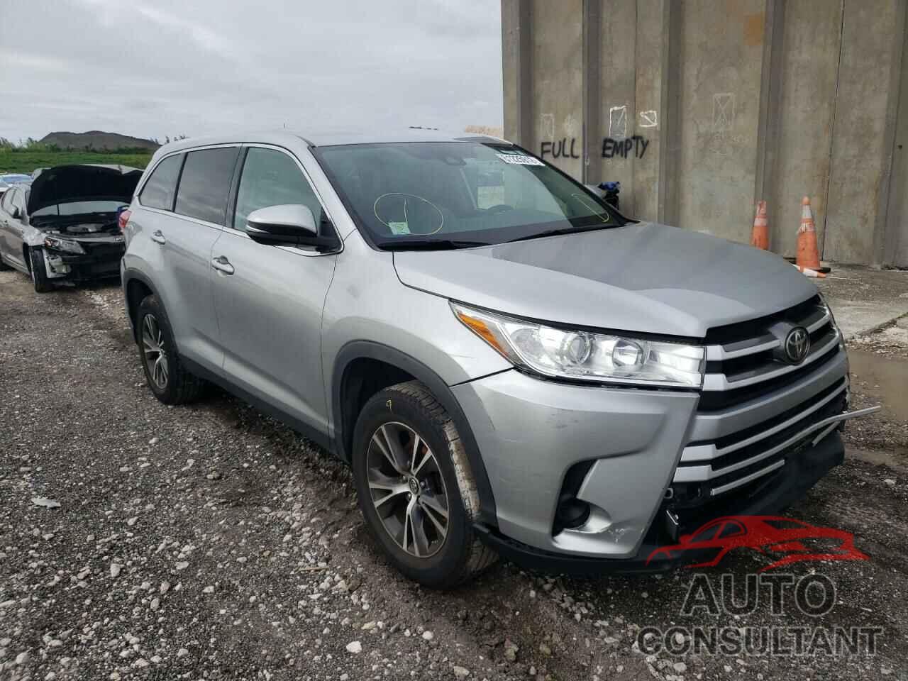 TOYOTA HIGHLANDER 2019 - 5TDZARFH1KS050346