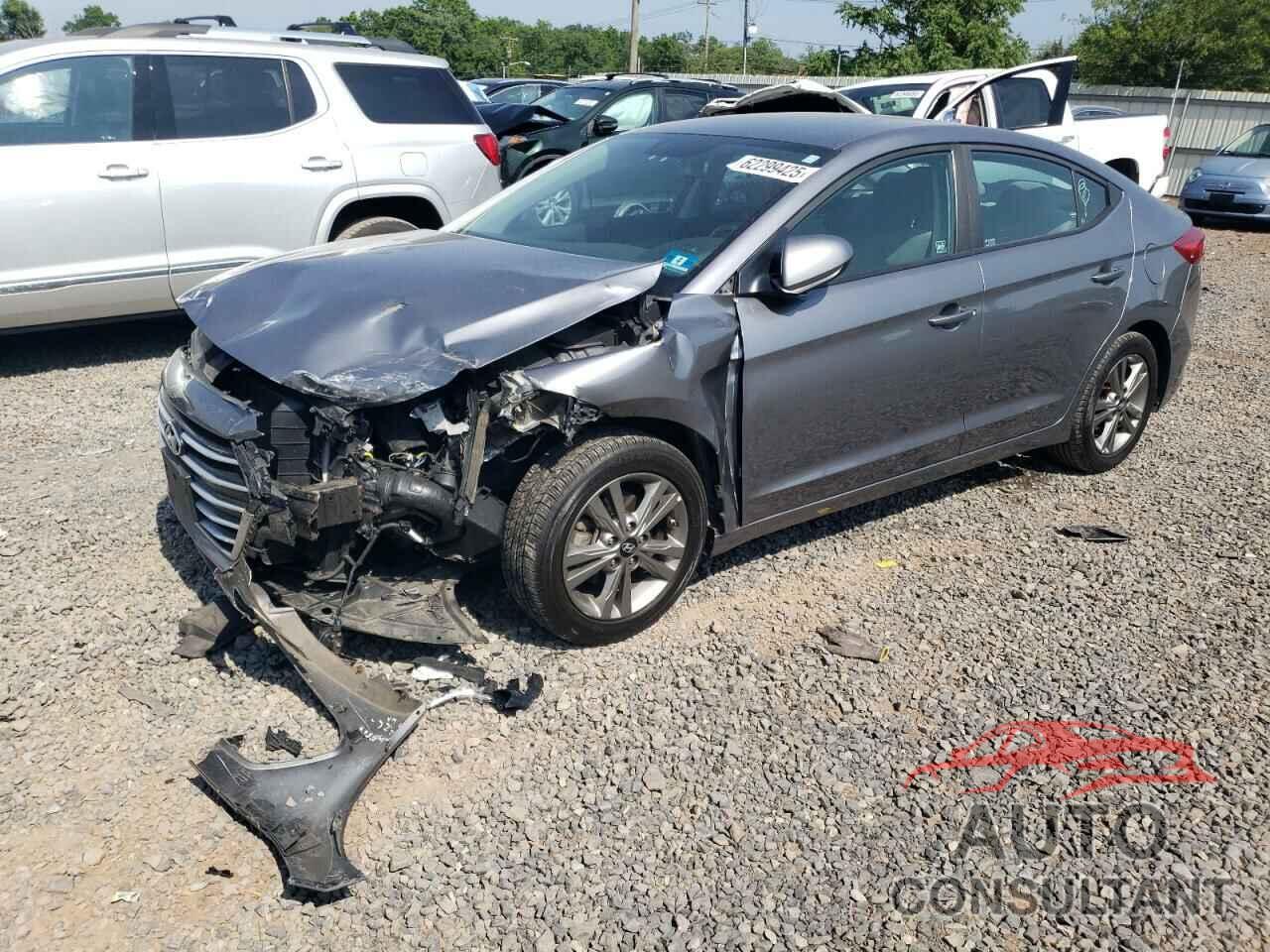 HYUNDAI ELANTRA 2018 - 5NPD84LF1JH255567