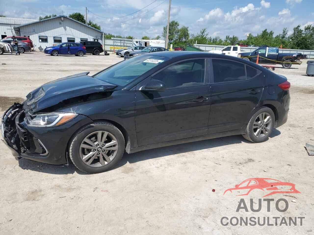 HYUNDAI ELANTRA 2017 - KMHD84LF3HU249863