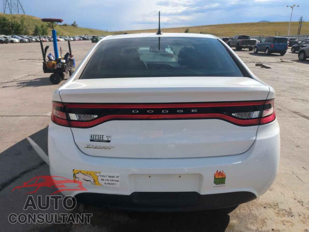 DODGE DART 2014 - 1C3CDFAAXED738162