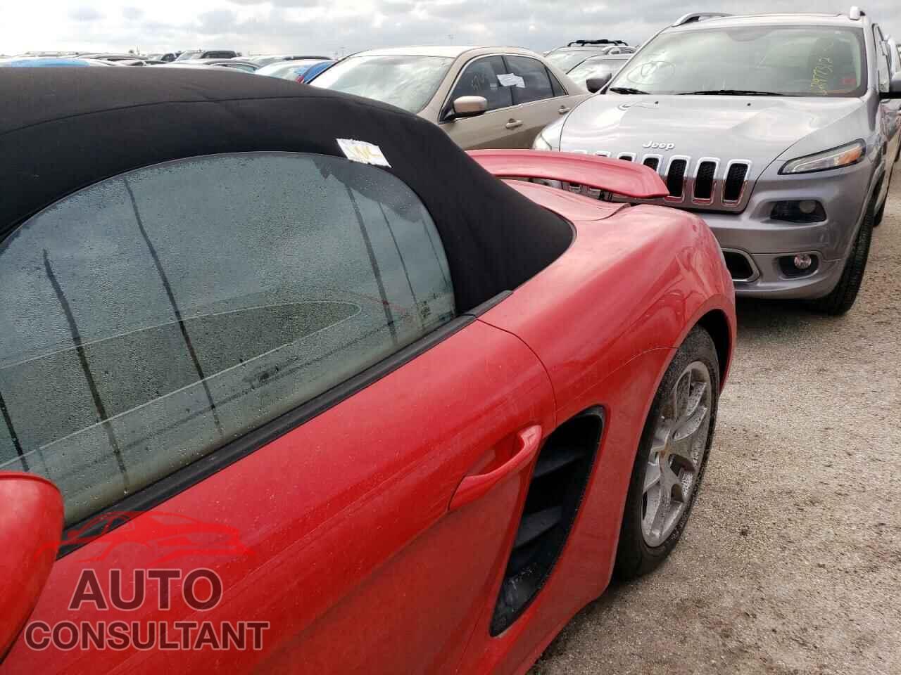 PORSCHE BOXSTER 2017 - WP0CA2A88HS221436