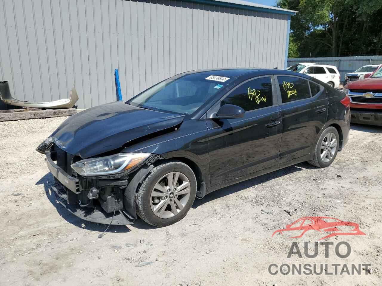 HYUNDAI ELANTRA 2017 - KMHD84LF1HU425986