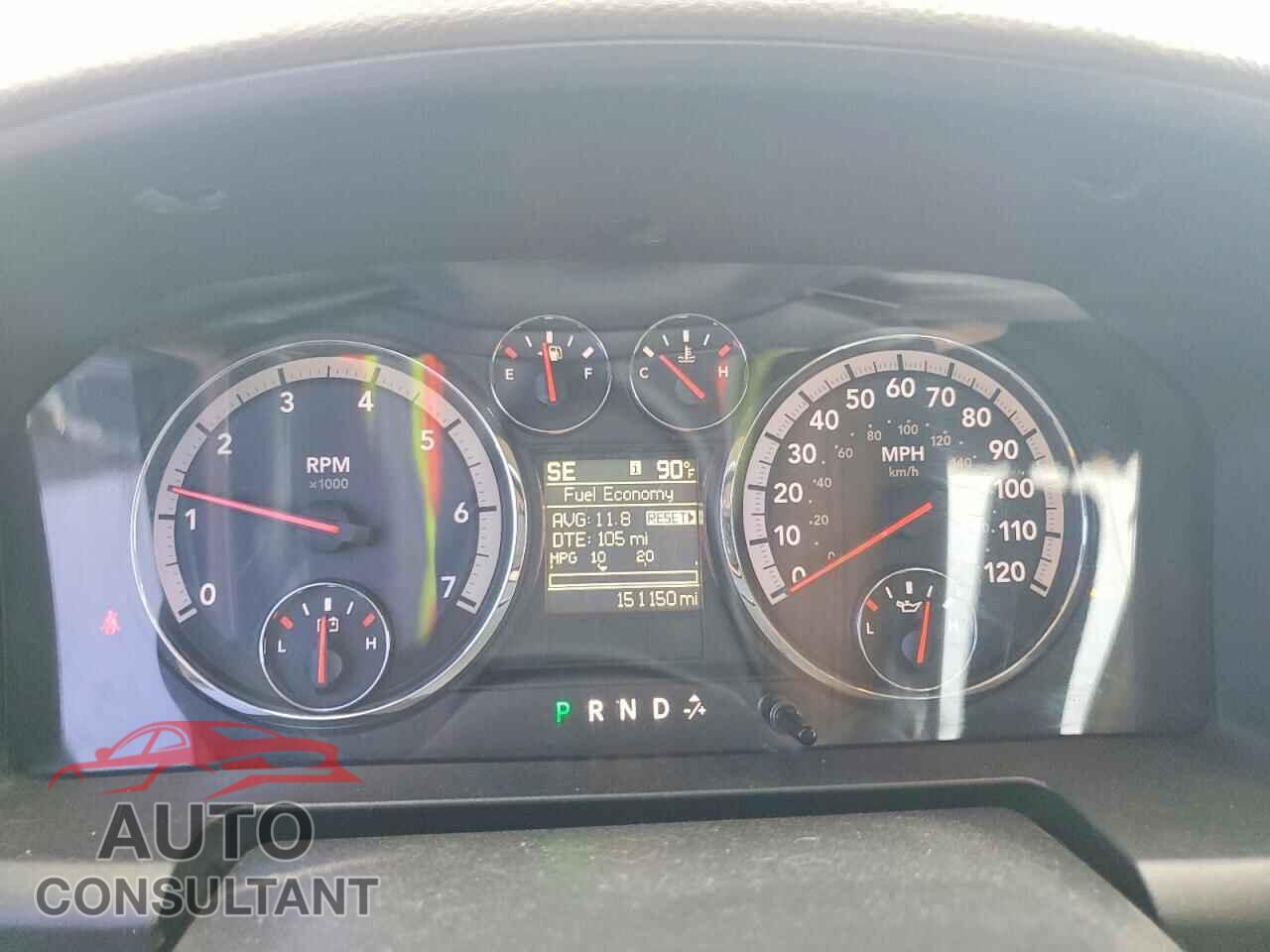 DODGE RAM 1500 2012 - 1C6RD7LT9CS203852
