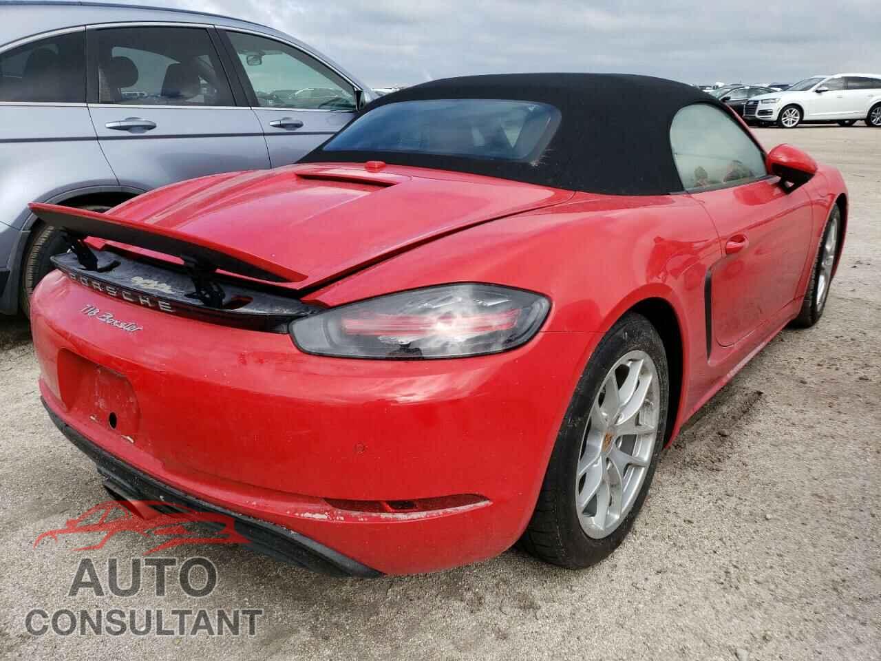 PORSCHE BOXSTER 2017 - WP0CA2A88HS221436