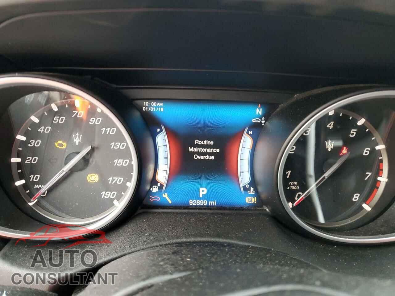 MASERATI ALL MODELS 2017 - ZN661XUS9HX232965