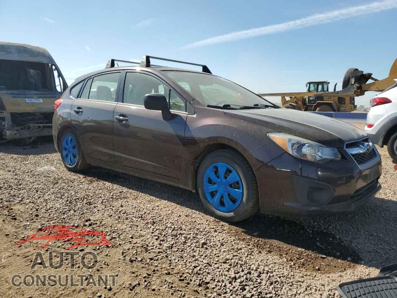 SUBARU IMPREZA 2013 - JF1GPAA64DG861526