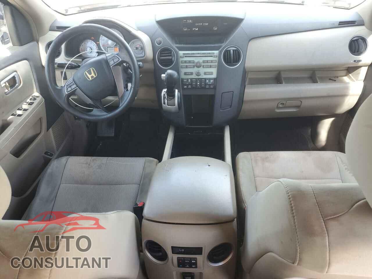 HONDA PILOT 2009 - 5FNYF38459B001041