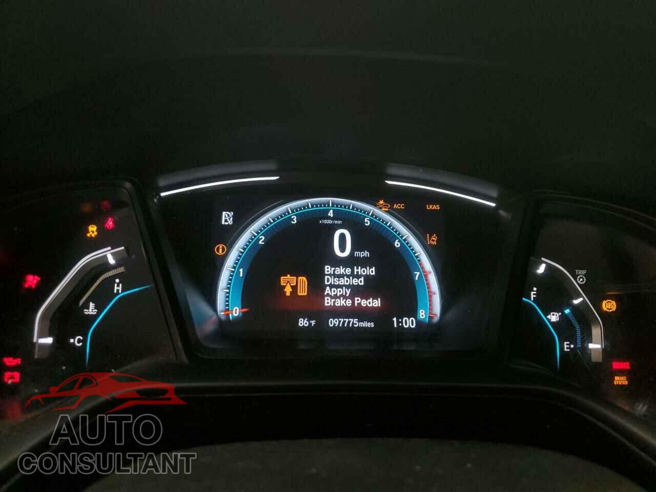 HONDA CIVIC 2019 - 2HGFC2F61KH582909