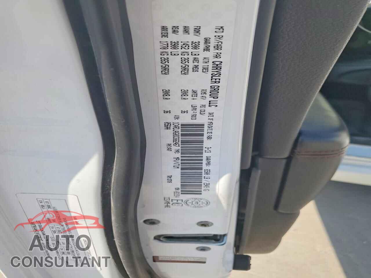 DODGE DURANGO 2013 - 1C4RDJAG0DC662467
