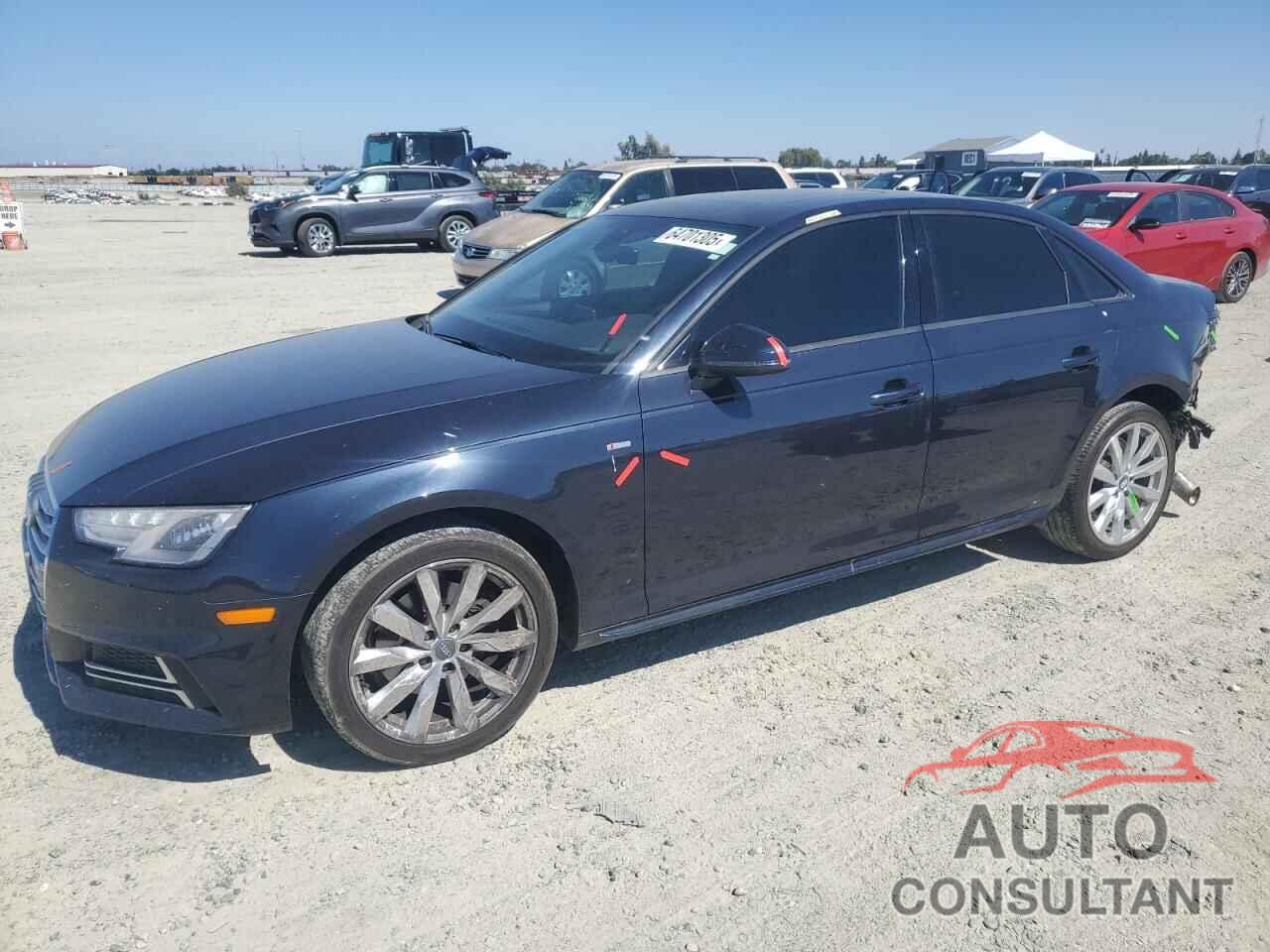 AUDI A4 2018 - WAUKMAF49JA107506