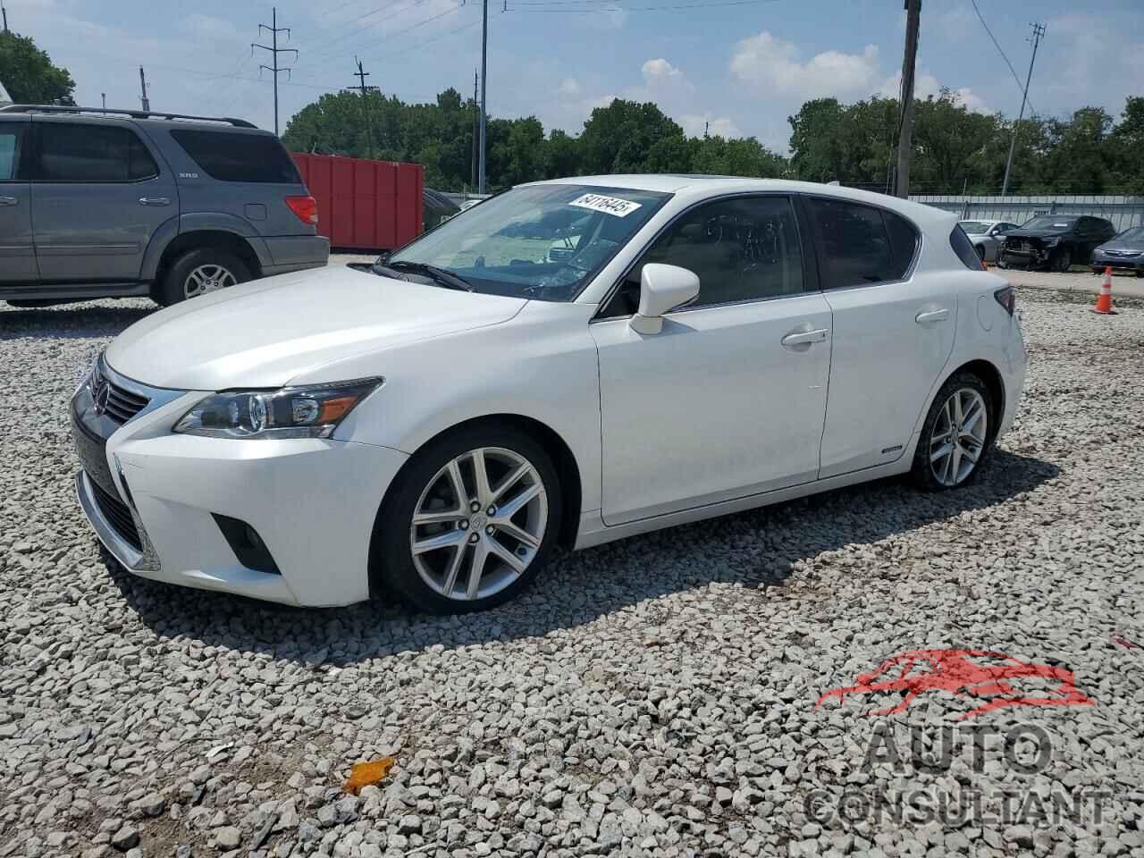 LEXUS CT 200 2017 - JTHKD5BH5H2288495
