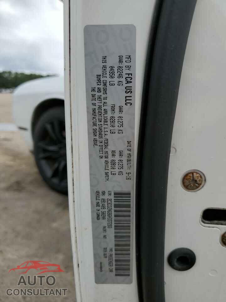 DODGE CHALLENGER 2016 - 2C3CDZAG9GH337293
