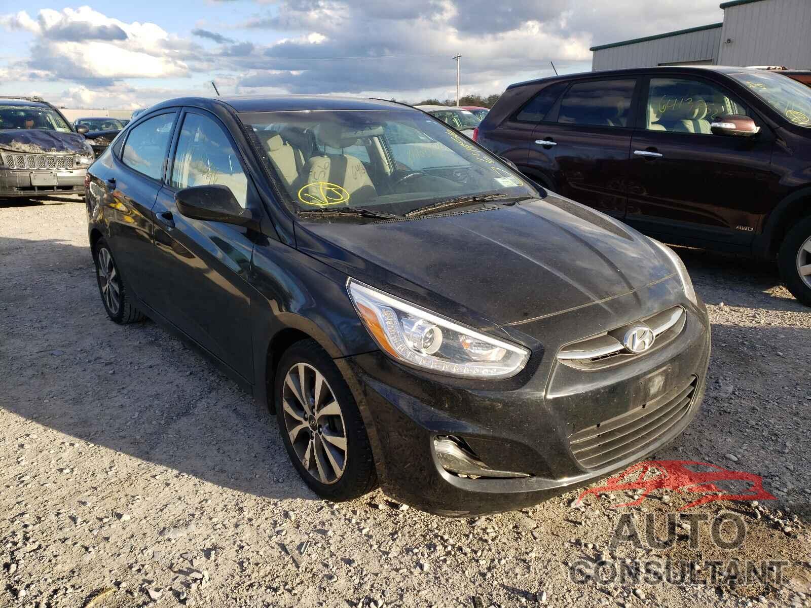 HYUNDAI ACCENT 2016 - KMHCU4AE1GU159806