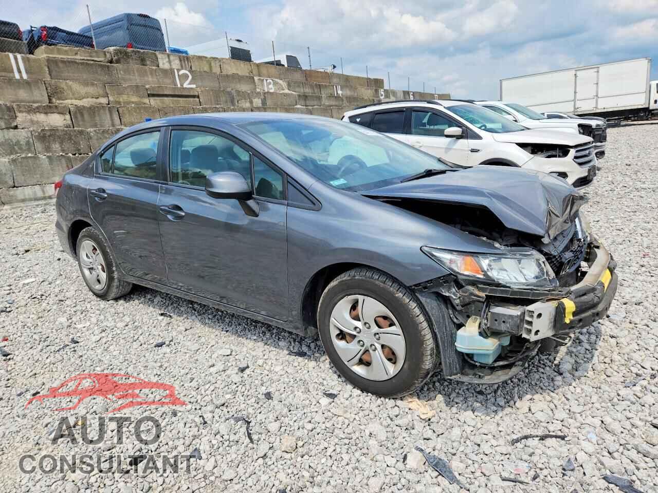 HONDA CIVIC 2013 - 19XFB2F52DE041455