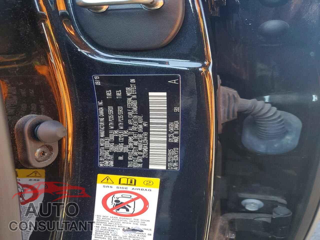 LEXUS RX450 2020 - 2T2YGMDA1LC044149