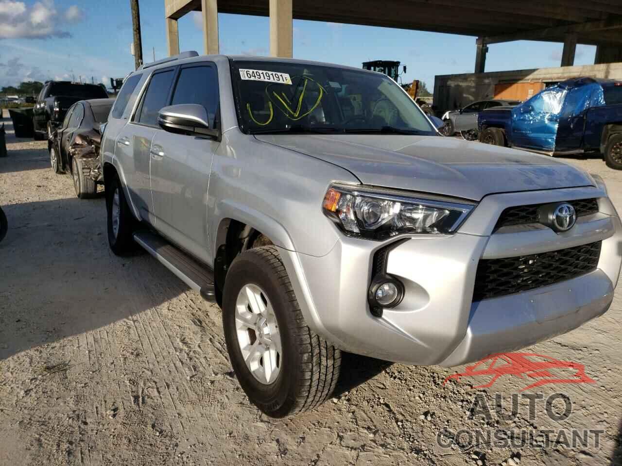 TOYOTA 4RUNNER 2016 - JTEBU5JRXG5365835