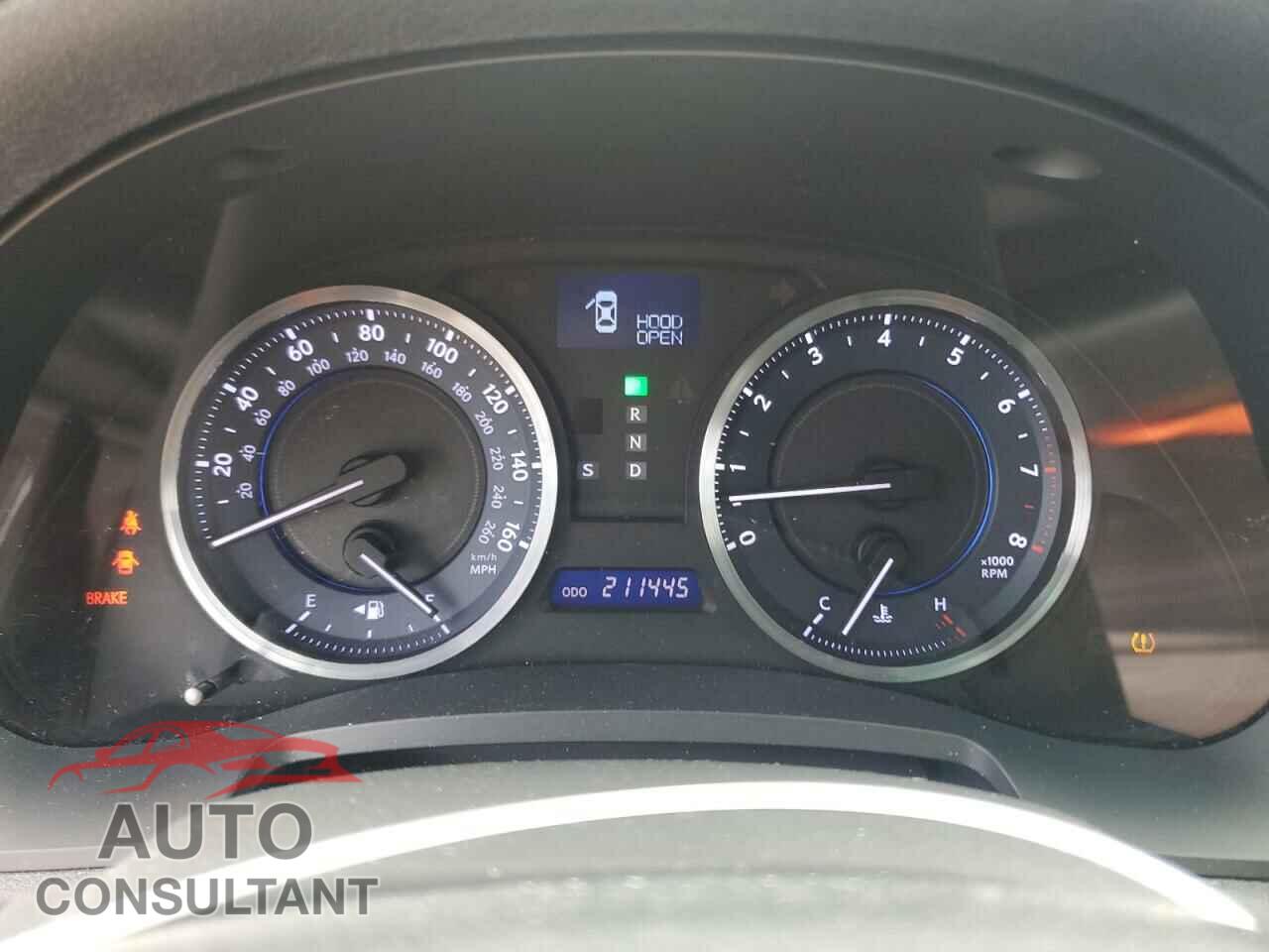 LEXUS IS 2012 - JTHCE5C20C5002247