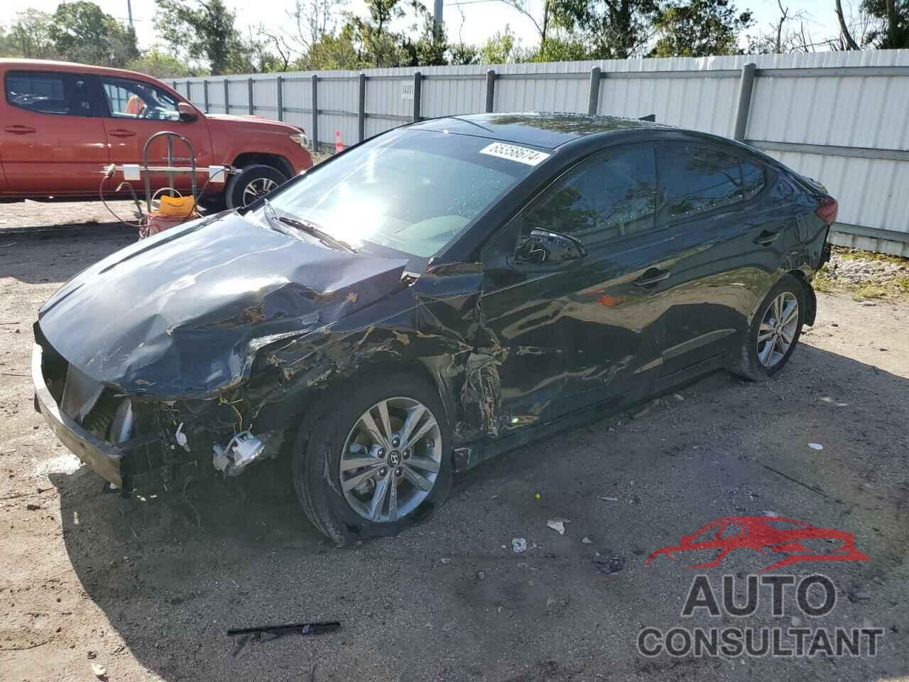 HYUNDAI ELANTRA 2018 - KMHD84LF2JU661164