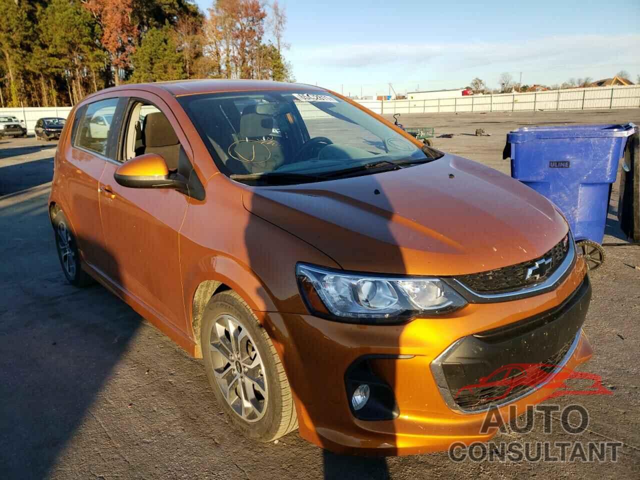 CHEVROLET SONIC 2019 - 1G1JD6SB5K4139846