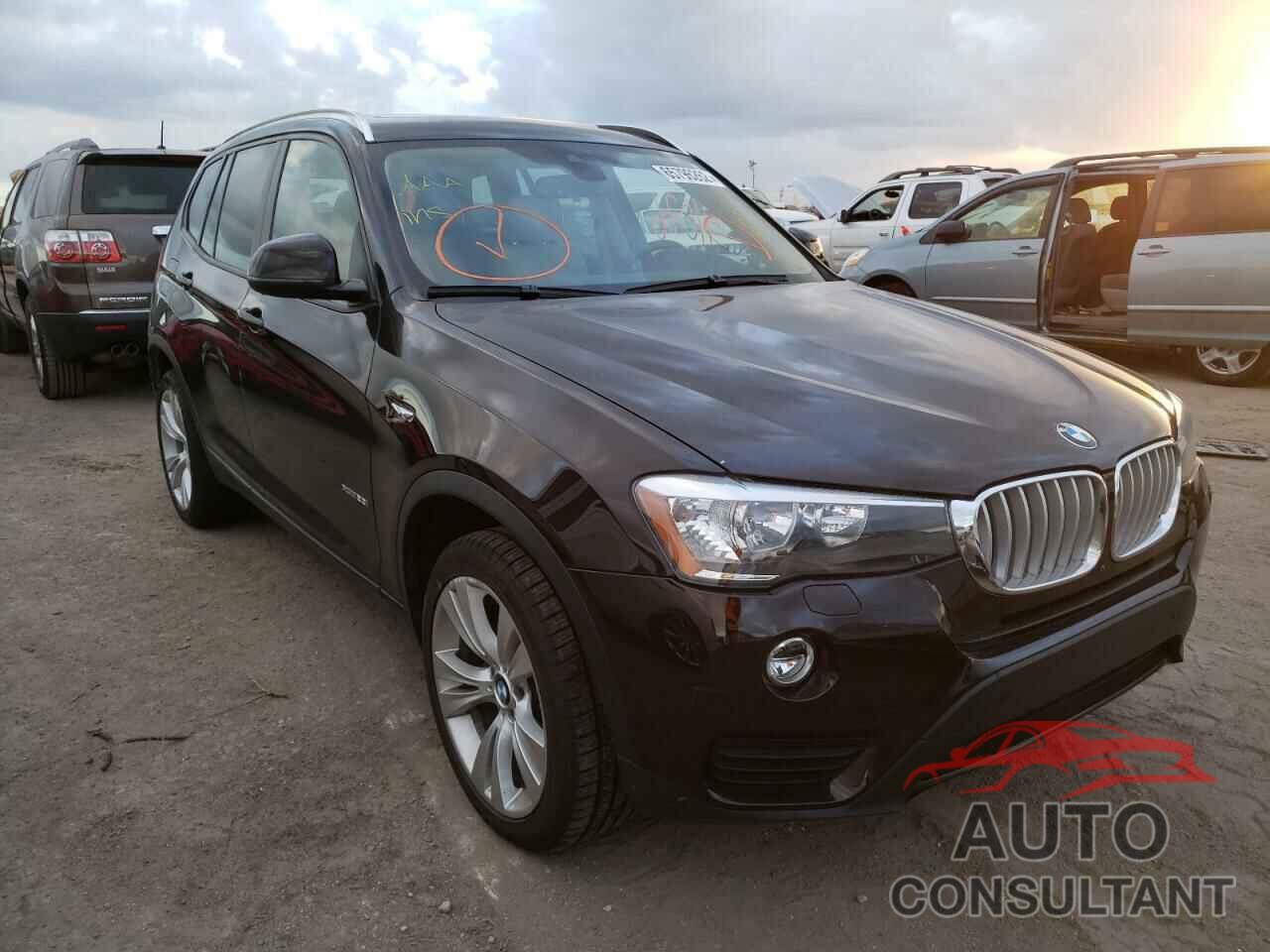 BMW X3 2016 - 5UXWX9C59G0D85443