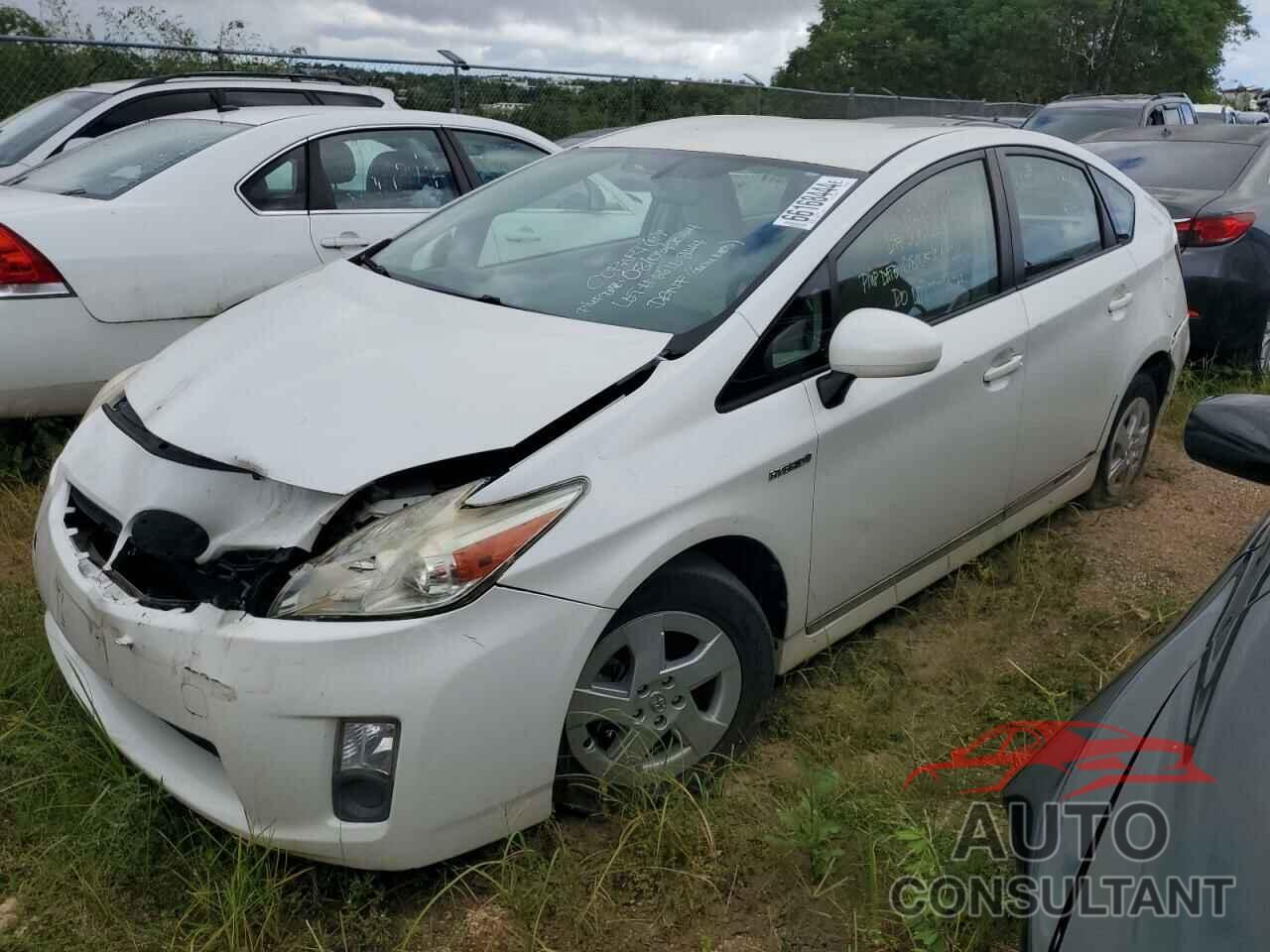 TOYOTA PRIUS 2011 - JTDKN3DUXB0288296