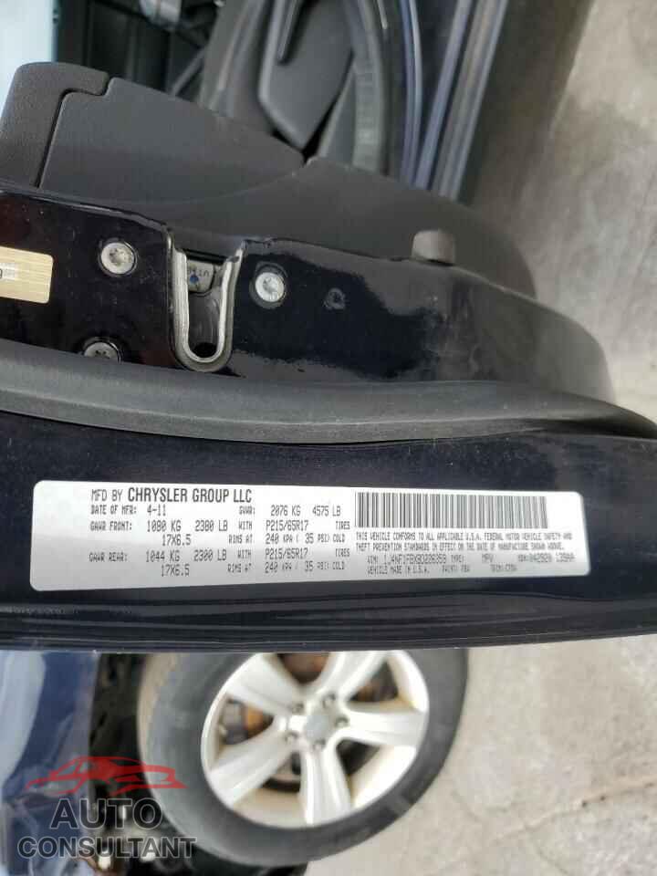JEEP COMPASS 2011 - 1J4NF1FBXBD226359