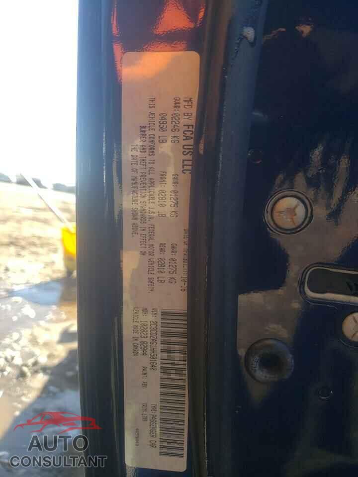 DODGE CHALLENGER 2017 - 2C3CDZAG1HH501640