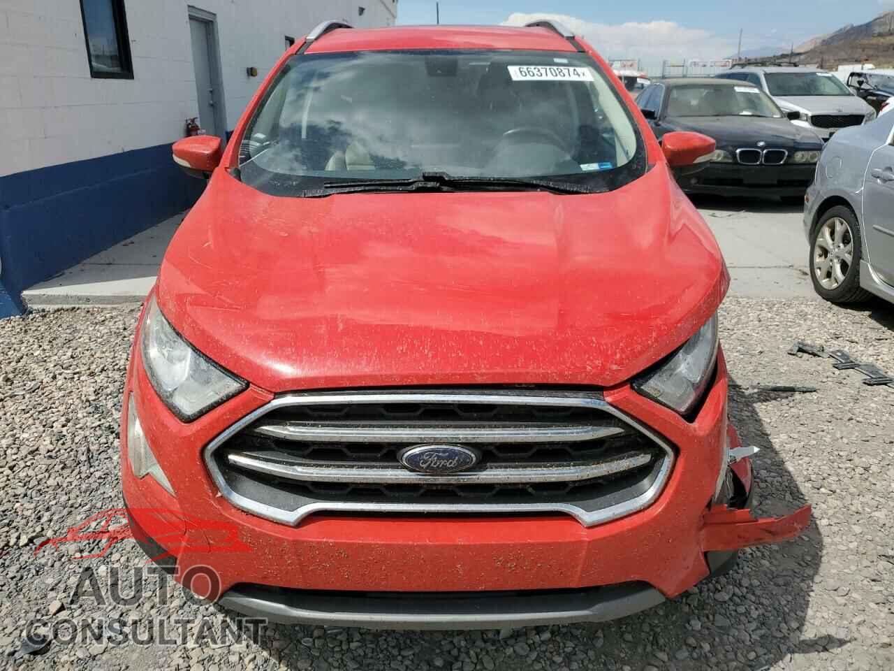 FORD ECOSPORT 2019 - MAJ6S3KLXKC251578
