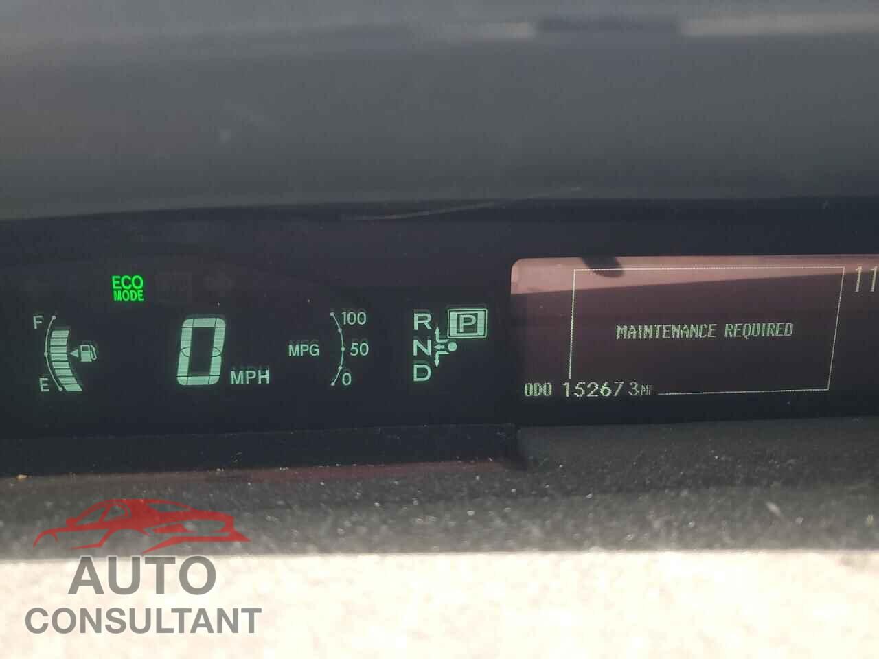 TOYOTA PRIUS 2013 - JTDKN3DU9D1709342